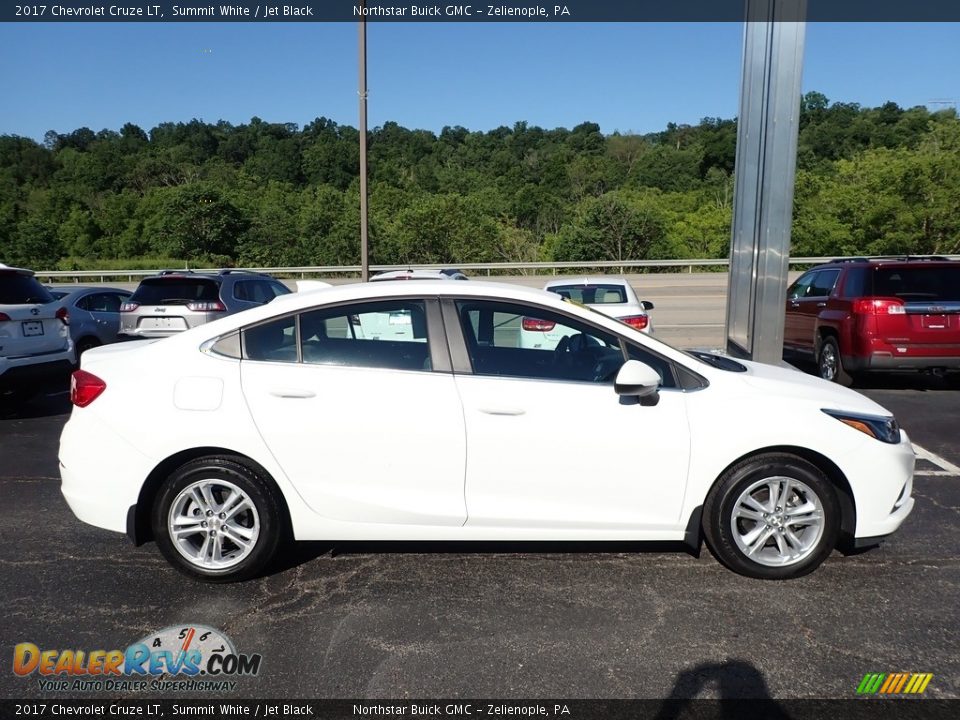 2017 Chevrolet Cruze LT Summit White / Jet Black Photo #5