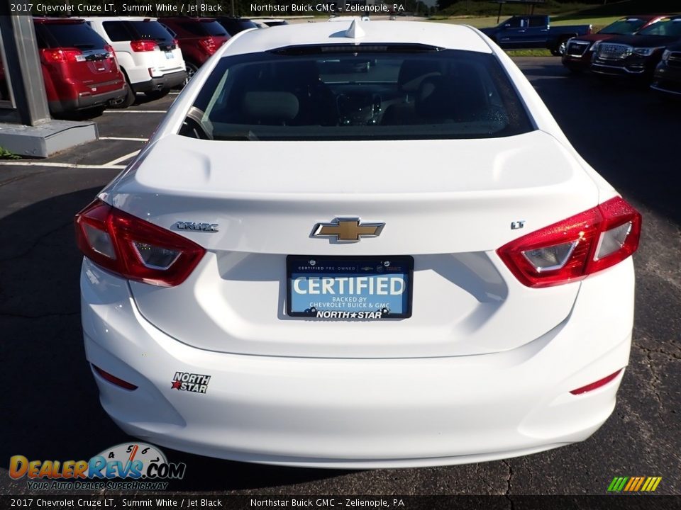 2017 Chevrolet Cruze LT Summit White / Jet Black Photo #10