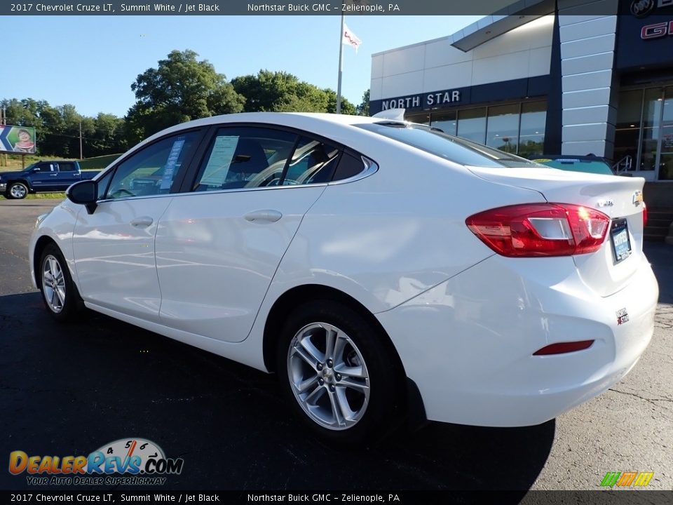 2017 Chevrolet Cruze LT Summit White / Jet Black Photo #12