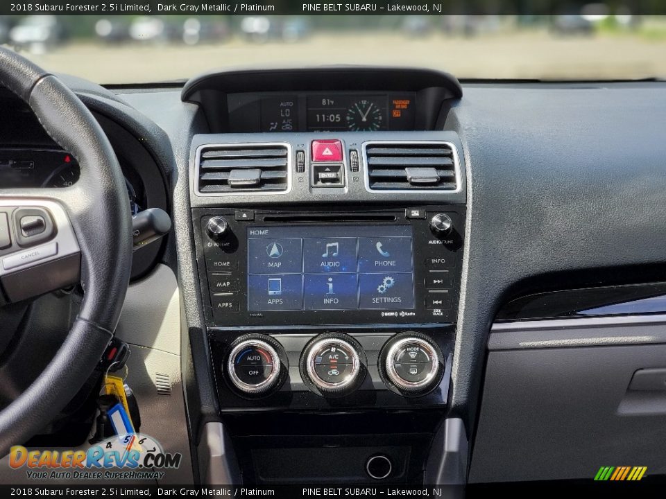 2018 Subaru Forester 2.5i Limited Dark Gray Metallic / Platinum Photo #4