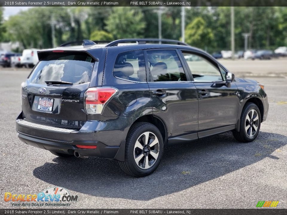 2018 Subaru Forester 2.5i Limited Dark Gray Metallic / Platinum Photo #22