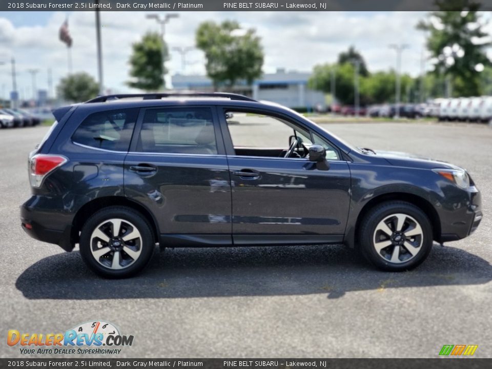 2018 Subaru Forester 2.5i Limited Dark Gray Metallic / Platinum Photo #23