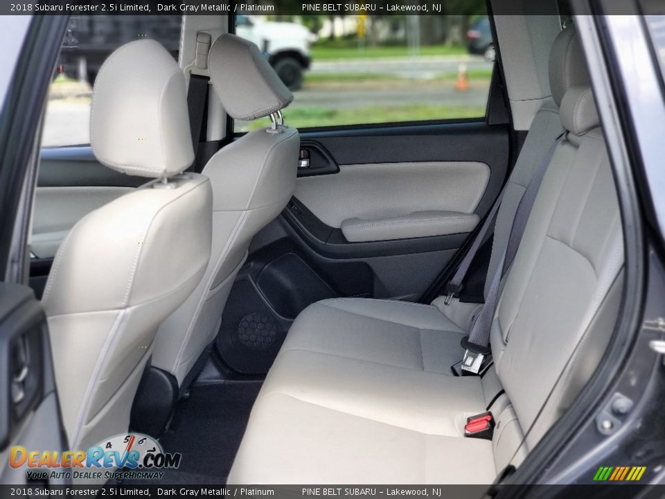 Rear Seat of 2018 Subaru Forester 2.5i Limited Photo #33