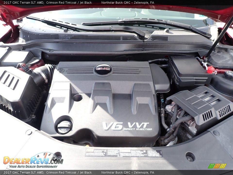 2017 GMC Terrain SLT AWD Crimson Red Tintcoat / Jet Black Photo #2