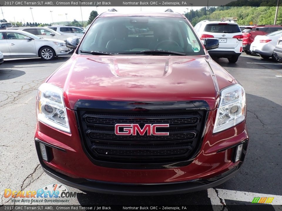 2017 GMC Terrain SLT AWD Crimson Red Tintcoat / Jet Black Photo #3