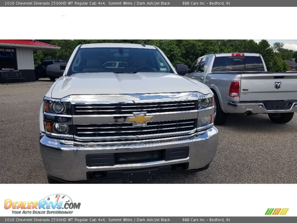 2016 Chevrolet Silverado 2500HD WT Regular Cab 4x4 Summit White / Dark Ash/Jet Black Photo #2