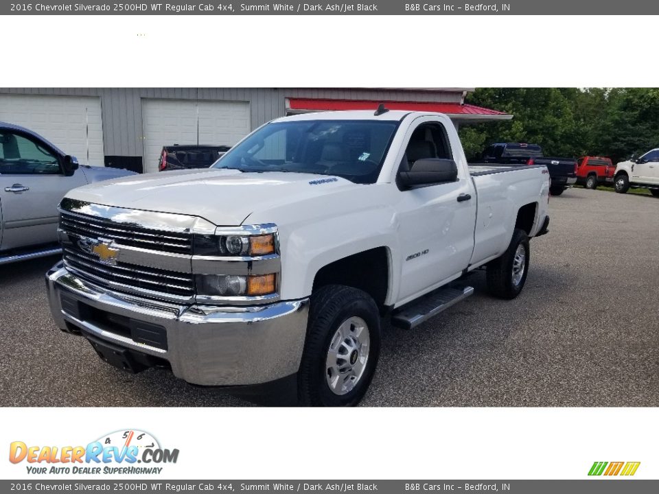 Summit White 2016 Chevrolet Silverado 2500HD WT Regular Cab 4x4 Photo #4