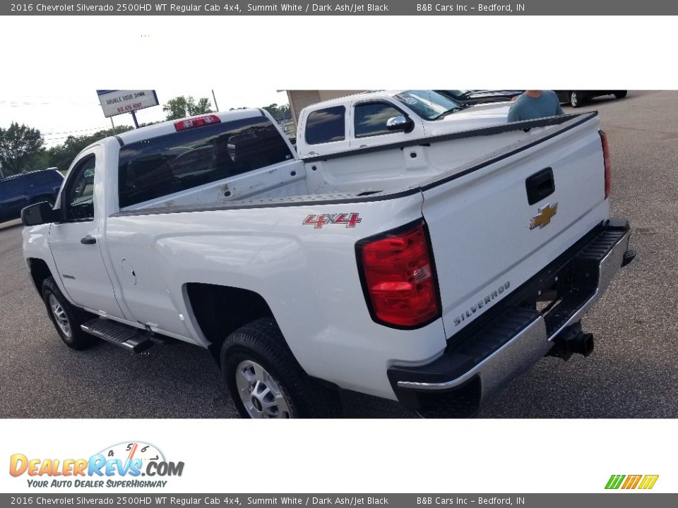 2016 Chevrolet Silverado 2500HD WT Regular Cab 4x4 Summit White / Dark Ash/Jet Black Photo #9