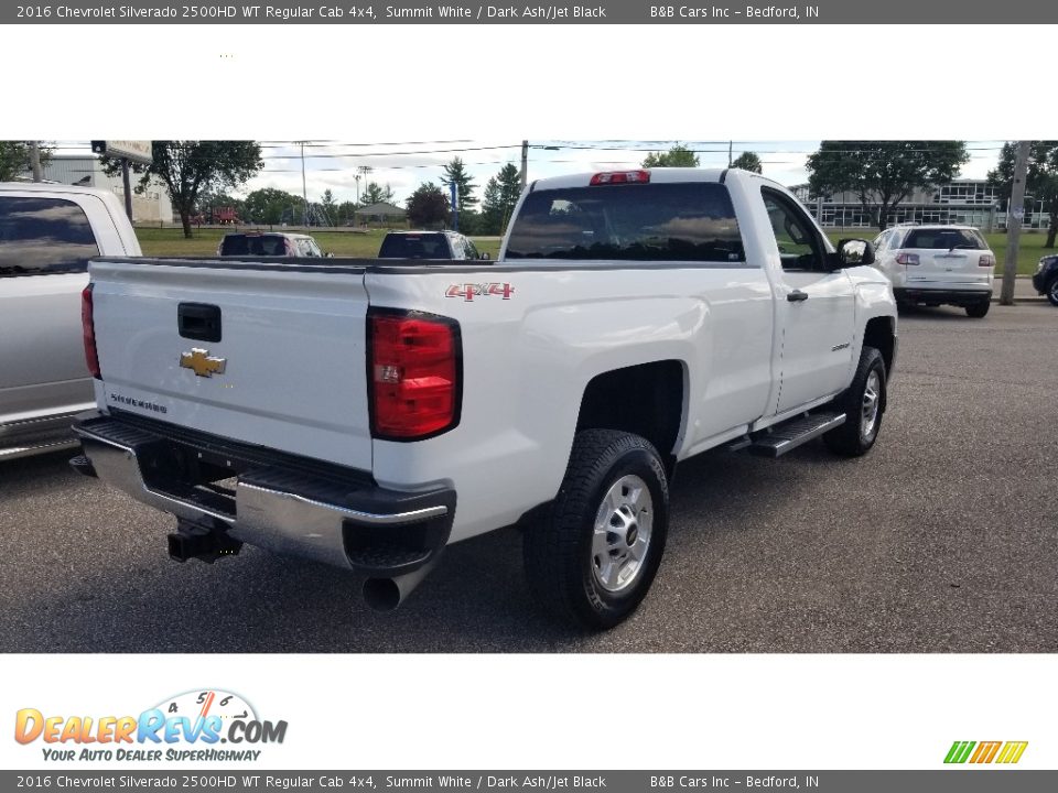 Summit White 2016 Chevrolet Silverado 2500HD WT Regular Cab 4x4 Photo #10