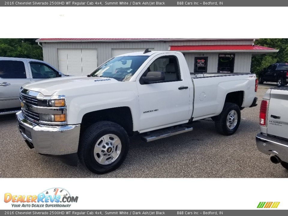 Summit White 2016 Chevrolet Silverado 2500HD WT Regular Cab 4x4 Photo #11