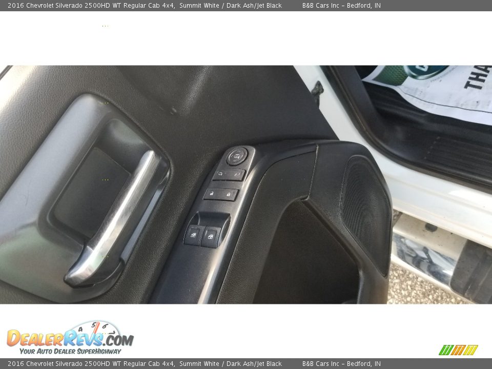 Door Panel of 2016 Chevrolet Silverado 2500HD WT Regular Cab 4x4 Photo #13