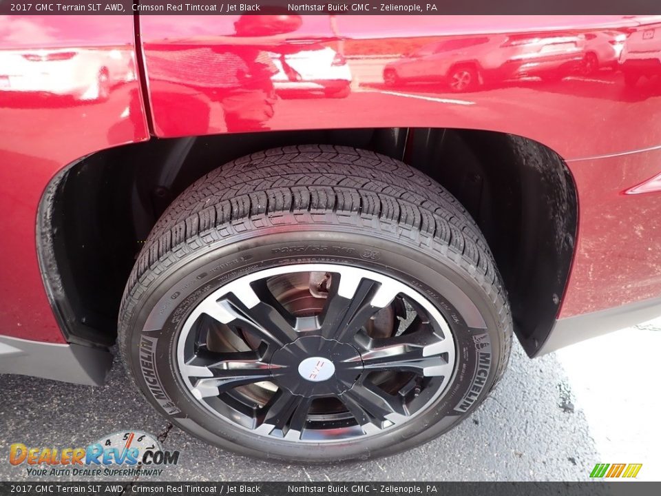 2017 GMC Terrain SLT AWD Crimson Red Tintcoat / Jet Black Photo #14