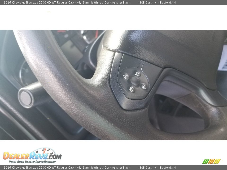2016 Chevrolet Silverado 2500HD WT Regular Cab 4x4 Steering Wheel Photo #14