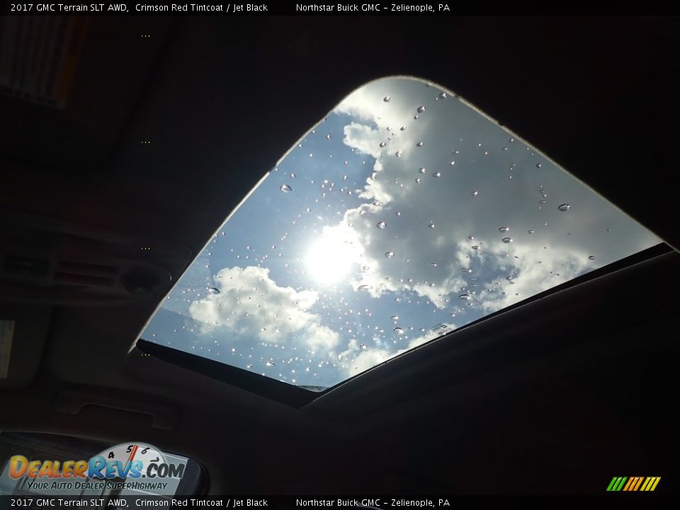 2017 GMC Terrain SLT AWD Crimson Red Tintcoat / Jet Black Photo #17