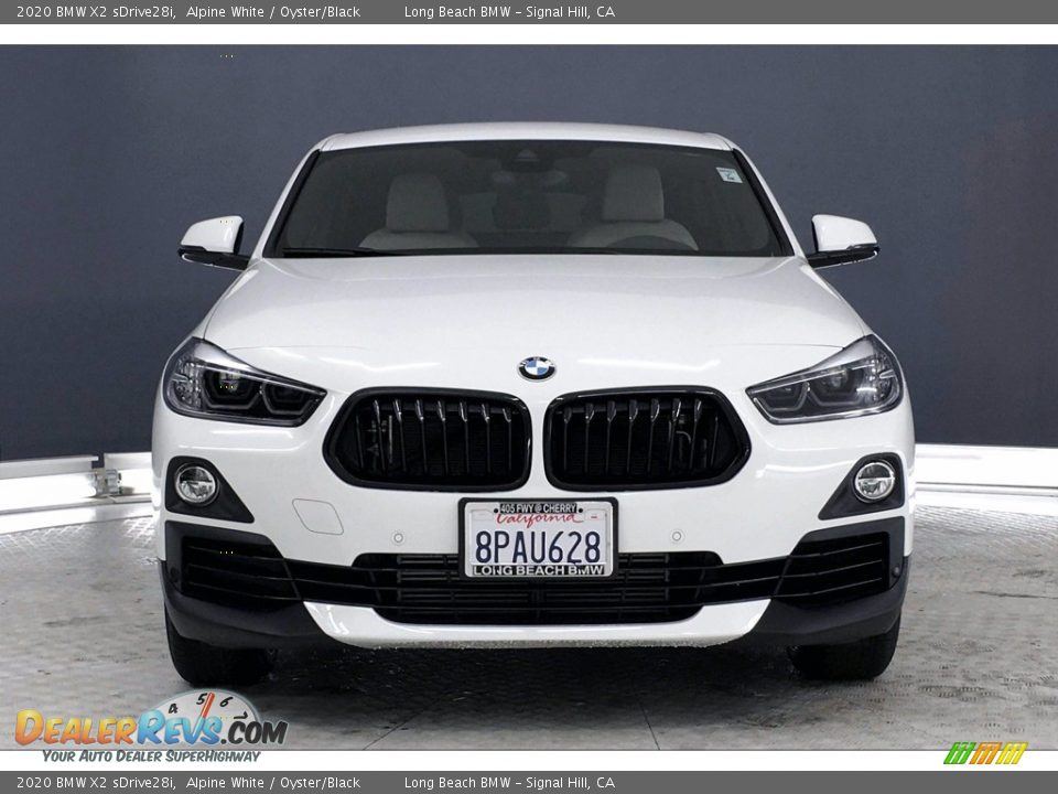 2020 BMW X2 sDrive28i Alpine White / Oyster/Black Photo #2