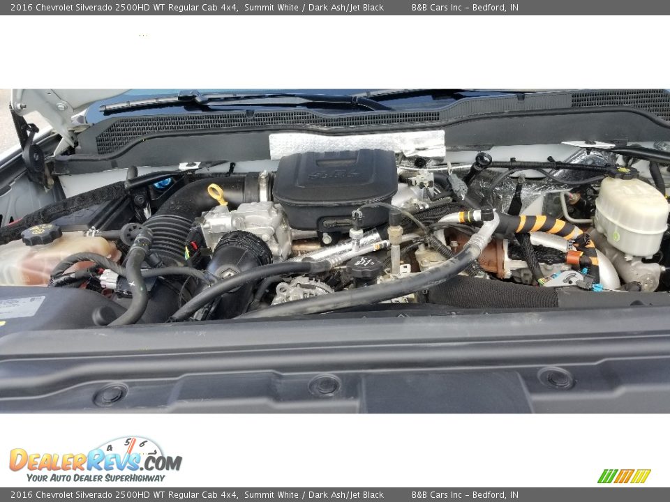 2016 Chevrolet Silverado 2500HD WT Regular Cab 4x4 6.6 Liter OHV 32-Valve Duramax Turbo-Diesel V8 Engine Photo #16