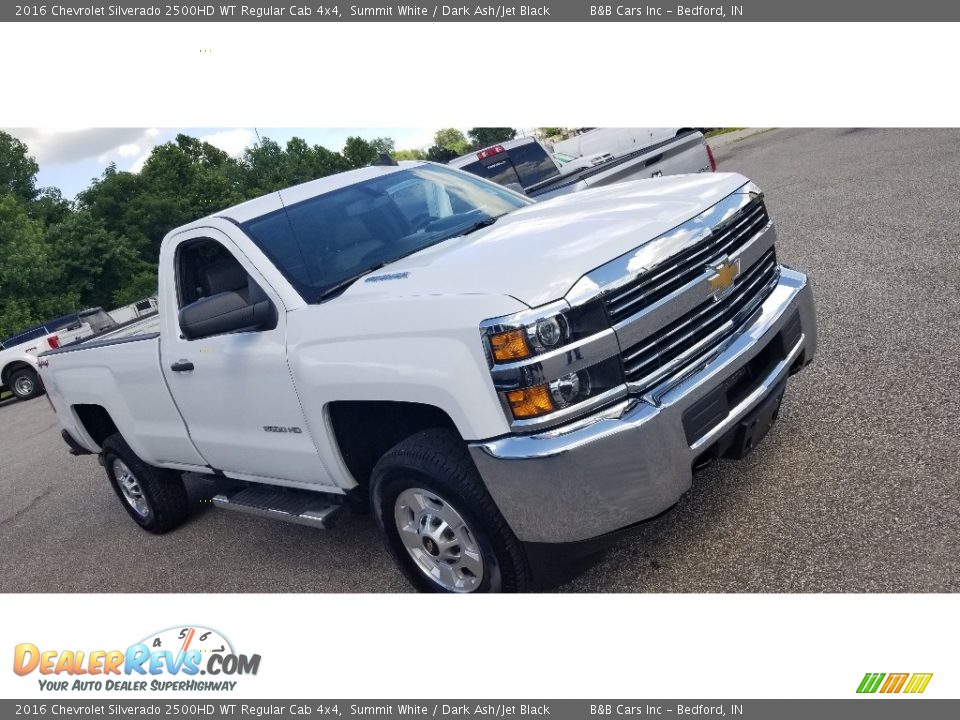 Summit White 2016 Chevrolet Silverado 2500HD WT Regular Cab 4x4 Photo #17