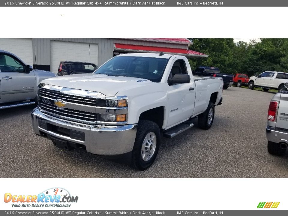 Summit White 2016 Chevrolet Silverado 2500HD WT Regular Cab 4x4 Photo #18