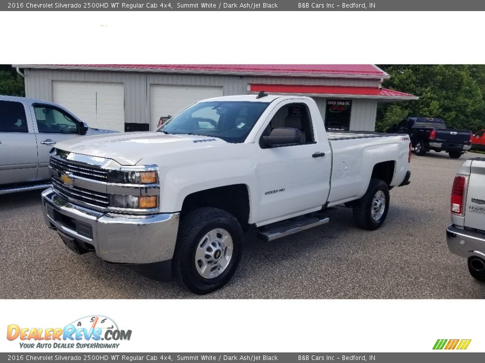 Summit White 2016 Chevrolet Silverado 2500HD WT Regular Cab 4x4 Photo #19