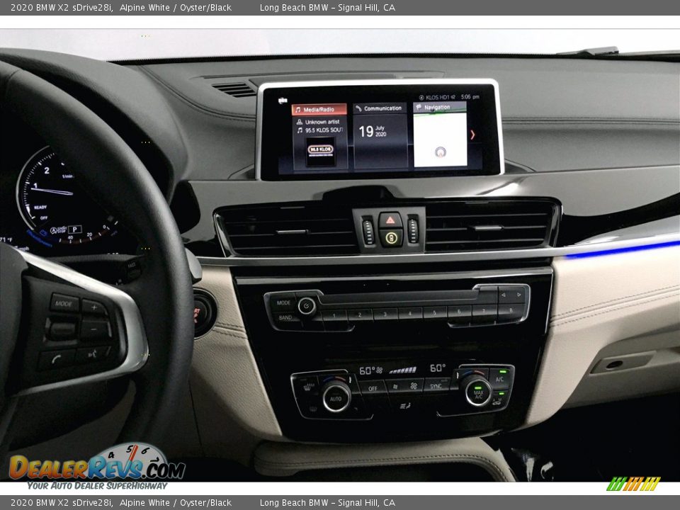 2020 BMW X2 sDrive28i Alpine White / Oyster/Black Photo #5