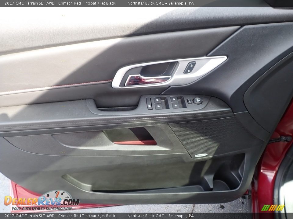 2017 GMC Terrain SLT AWD Crimson Red Tintcoat / Jet Black Photo #22
