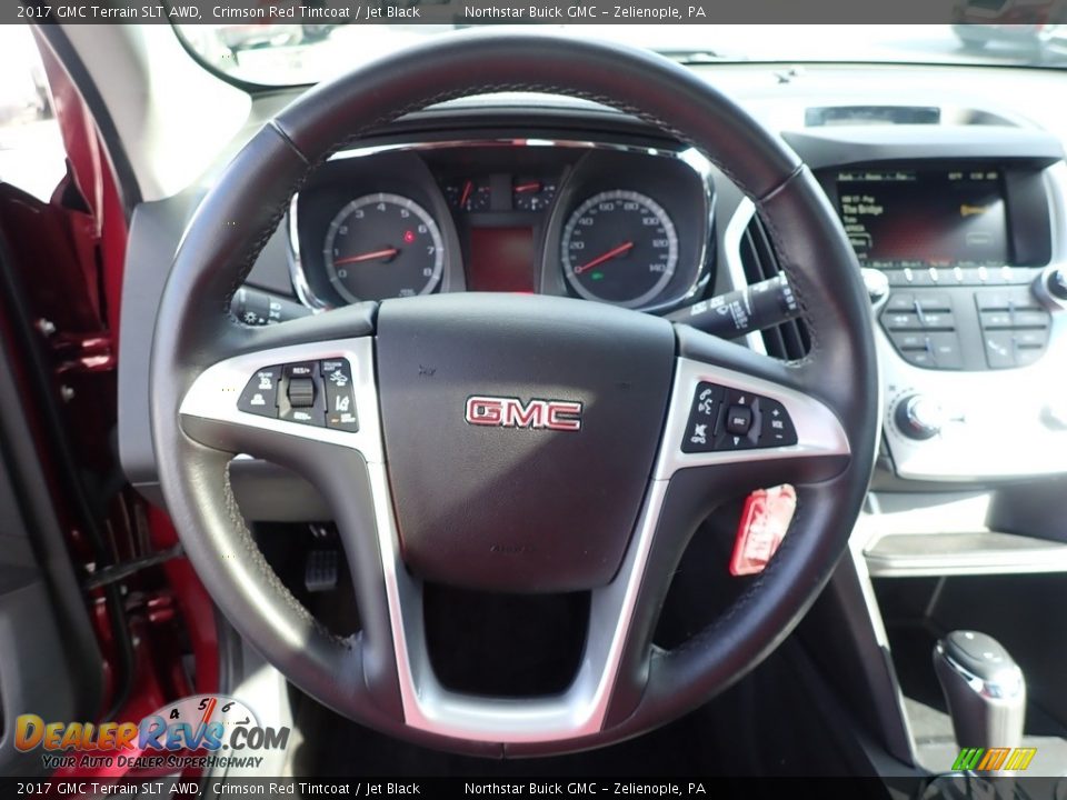 2017 GMC Terrain SLT AWD Crimson Red Tintcoat / Jet Black Photo #23