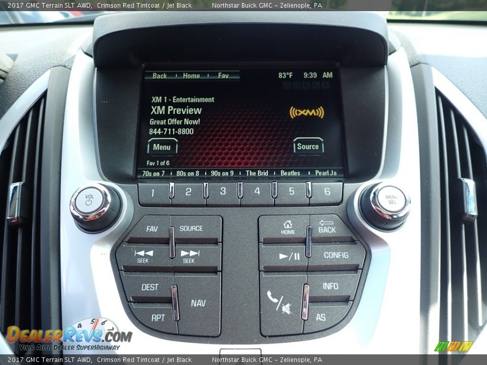 2017 GMC Terrain SLT AWD Crimson Red Tintcoat / Jet Black Photo #24