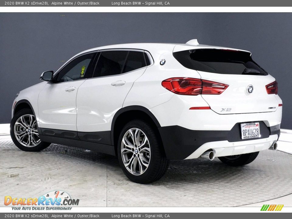2020 BMW X2 sDrive28i Alpine White / Oyster/Black Photo #10