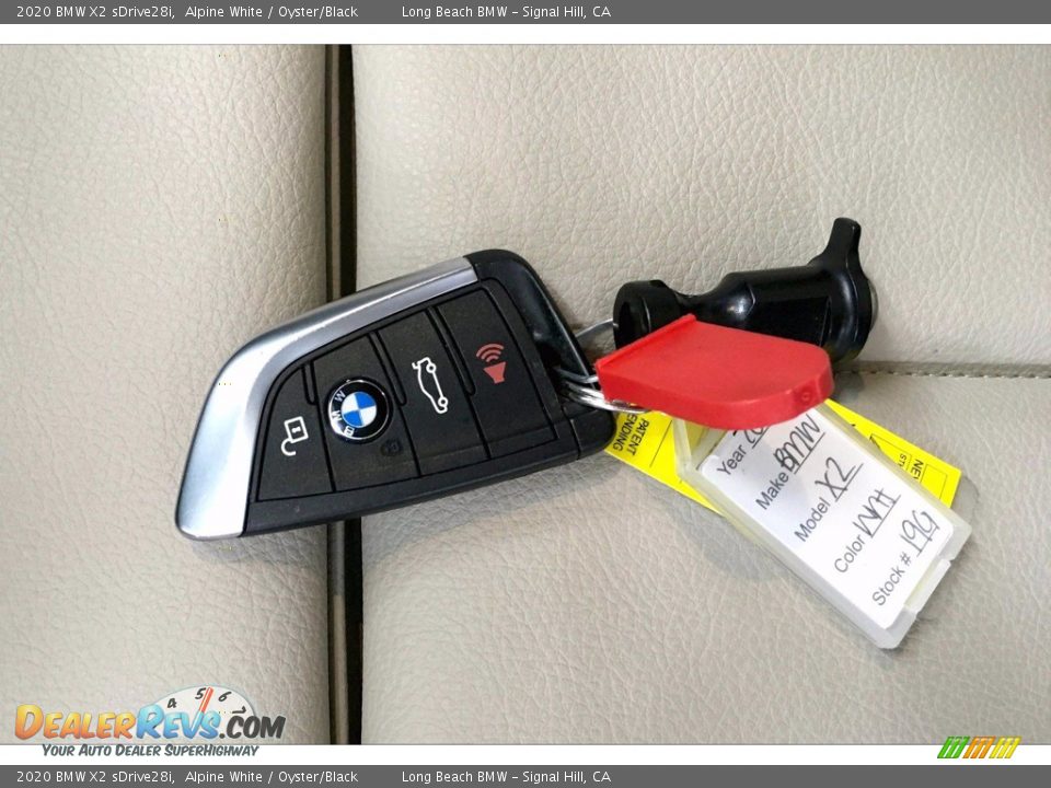 2020 BMW X2 sDrive28i Alpine White / Oyster/Black Photo #11