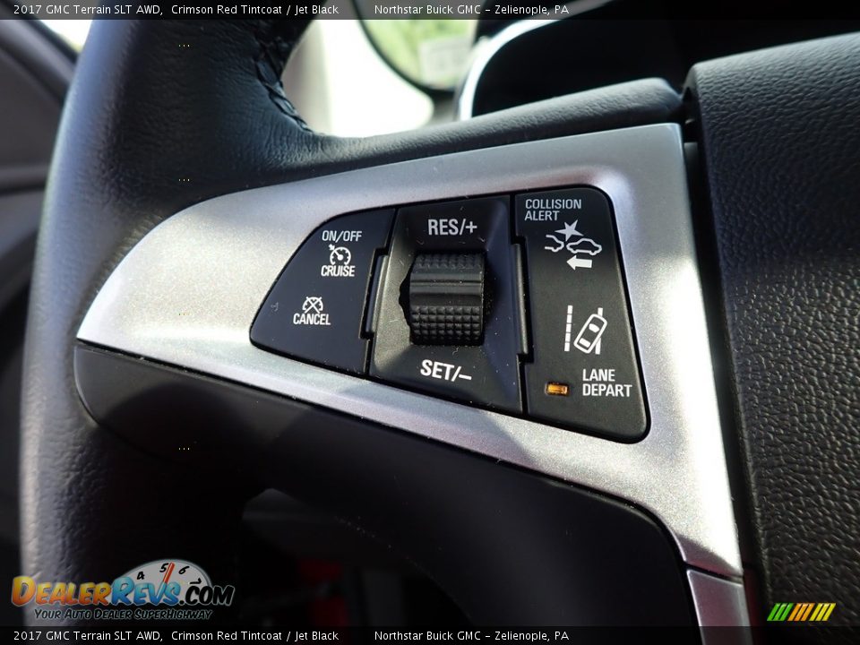 2017 GMC Terrain SLT AWD Crimson Red Tintcoat / Jet Black Photo #27