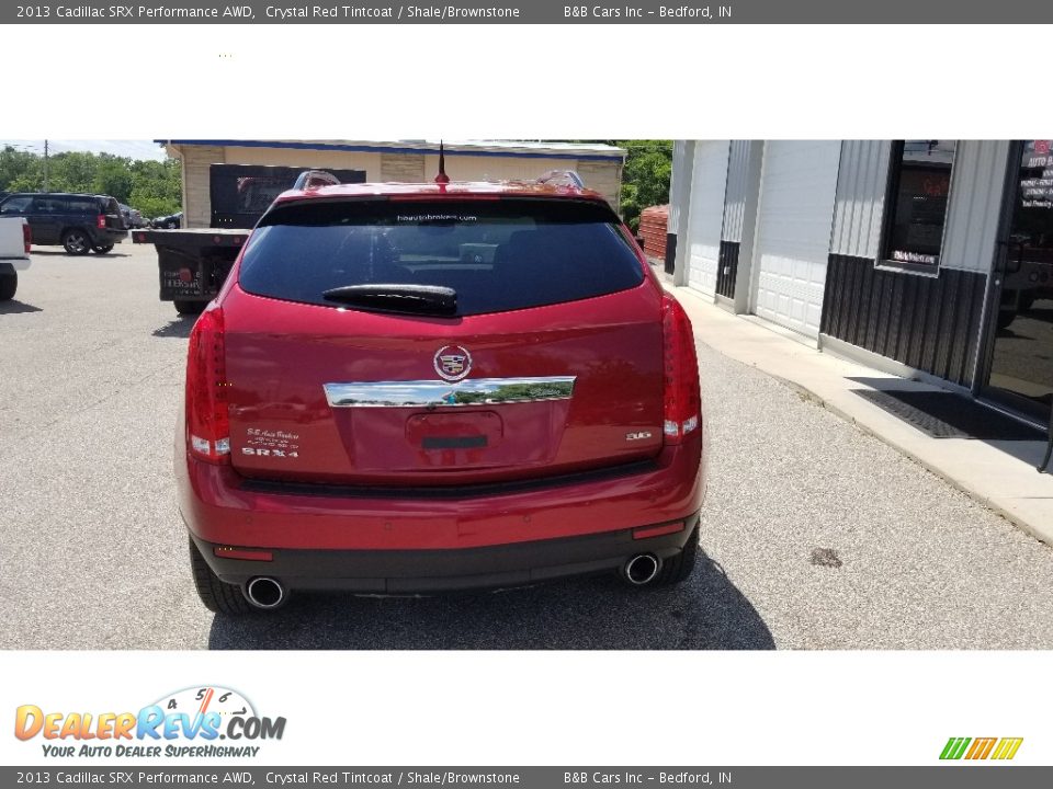 2013 Cadillac SRX Performance AWD Crystal Red Tintcoat / Shale/Brownstone Photo #5