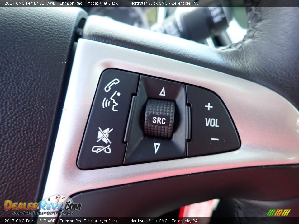2017 GMC Terrain SLT AWD Crimson Red Tintcoat / Jet Black Photo #28