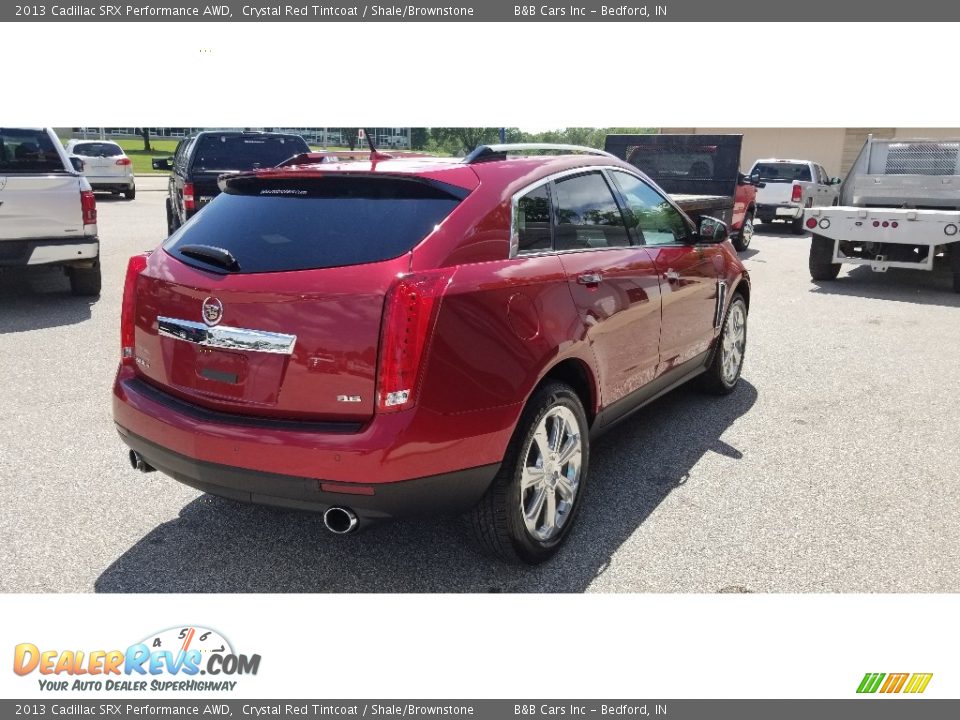 2013 Cadillac SRX Performance AWD Crystal Red Tintcoat / Shale/Brownstone Photo #6