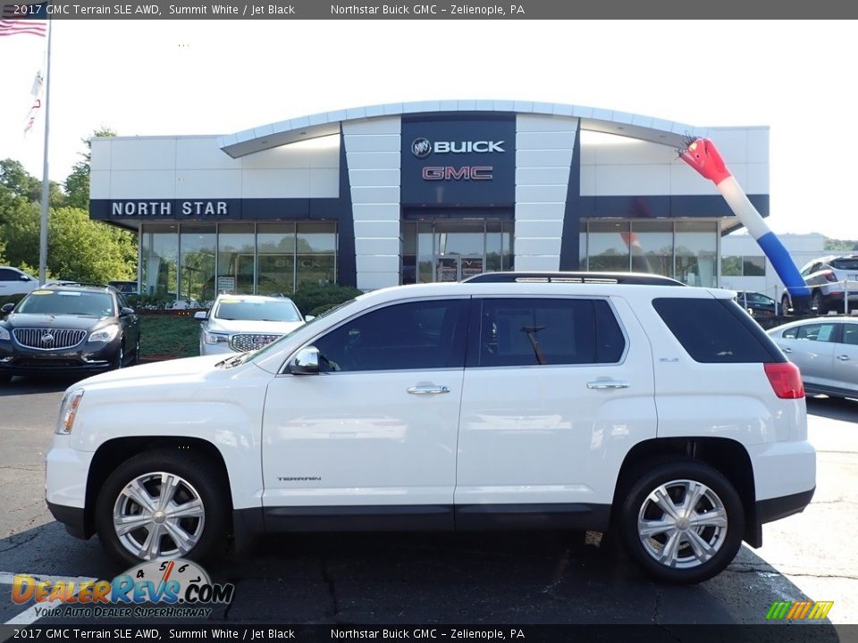 2017 GMC Terrain SLE AWD Summit White / Jet Black Photo #1