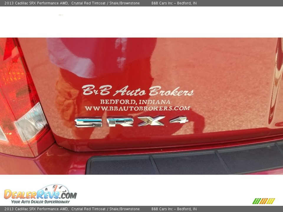 2013 Cadillac SRX Performance AWD Crystal Red Tintcoat / Shale/Brownstone Photo #11