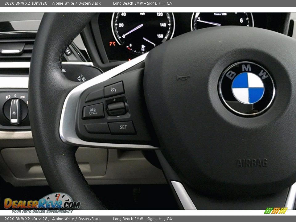 2020 BMW X2 sDrive28i Alpine White / Oyster/Black Photo #18