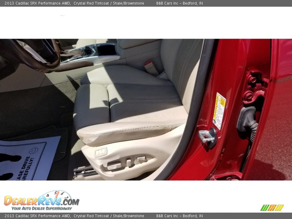 2013 Cadillac SRX Performance AWD Crystal Red Tintcoat / Shale/Brownstone Photo #12