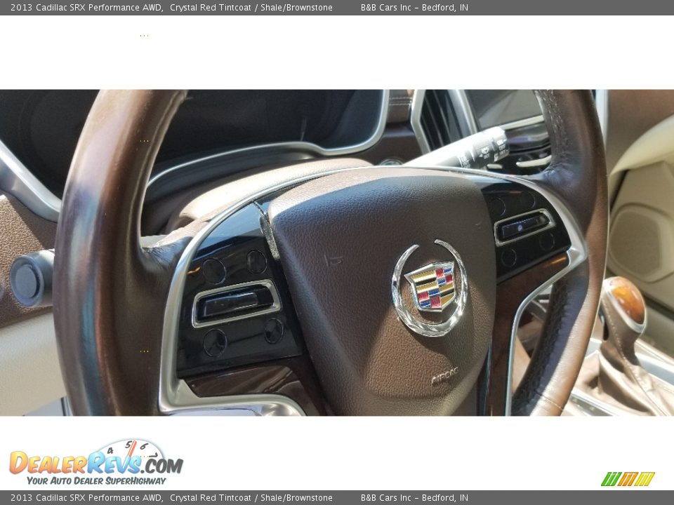 2013 Cadillac SRX Performance AWD Crystal Red Tintcoat / Shale/Brownstone Photo #13