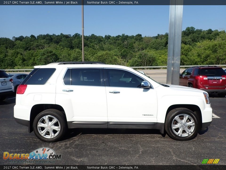 2017 GMC Terrain SLE AWD Summit White / Jet Black Photo #5