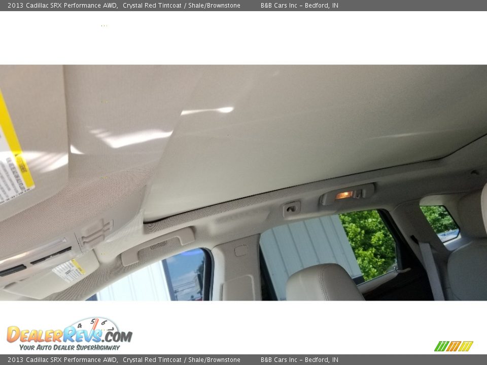 2013 Cadillac SRX Performance AWD Crystal Red Tintcoat / Shale/Brownstone Photo #14