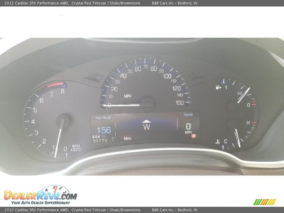 2013 Cadillac SRX Performance AWD Crystal Red Tintcoat / Shale/Brownstone Photo #15