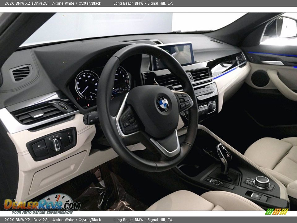 2020 BMW X2 sDrive28i Alpine White / Oyster/Black Photo #21
