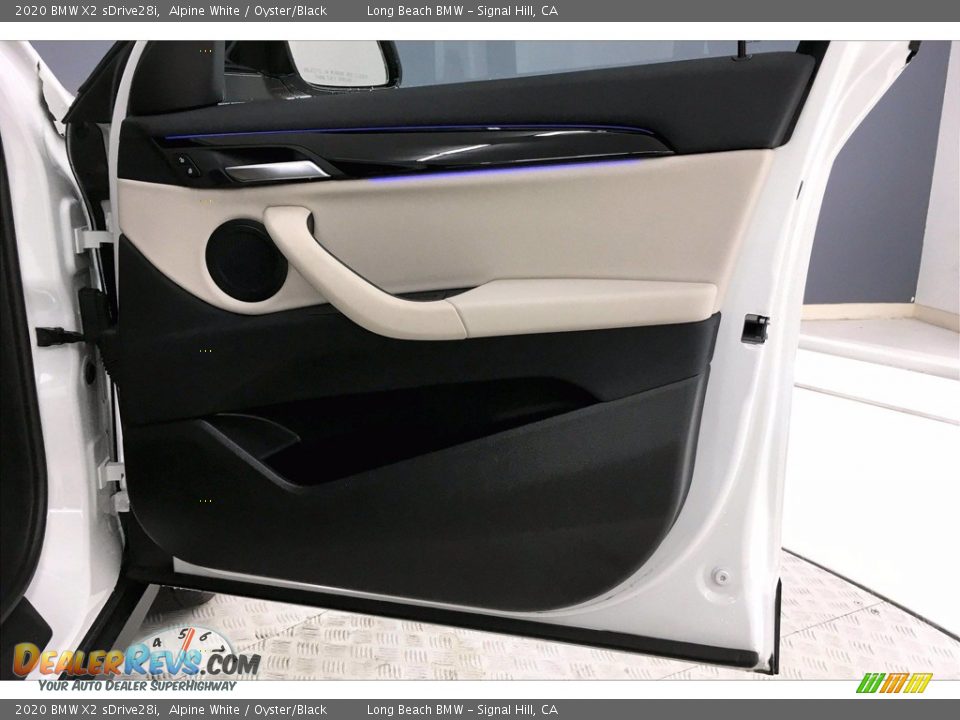 2020 BMW X2 sDrive28i Alpine White / Oyster/Black Photo #24