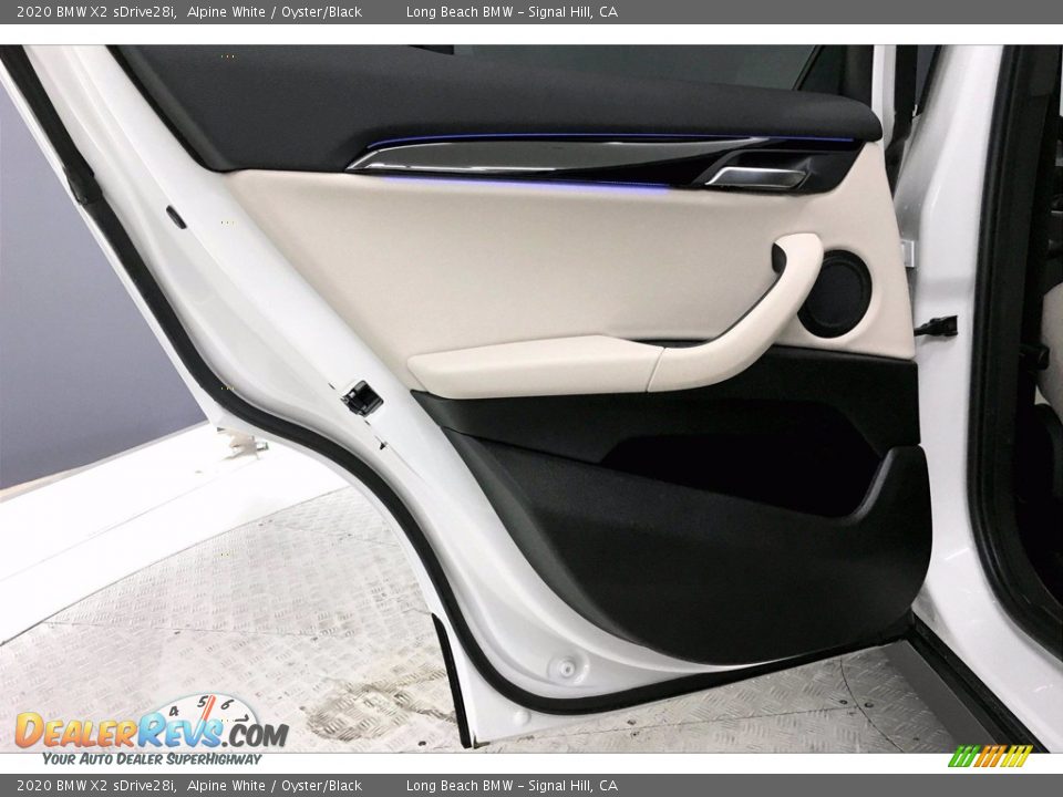 2020 BMW X2 sDrive28i Alpine White / Oyster/Black Photo #25