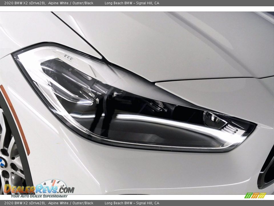 2020 BMW X2 sDrive28i Alpine White / Oyster/Black Photo #26