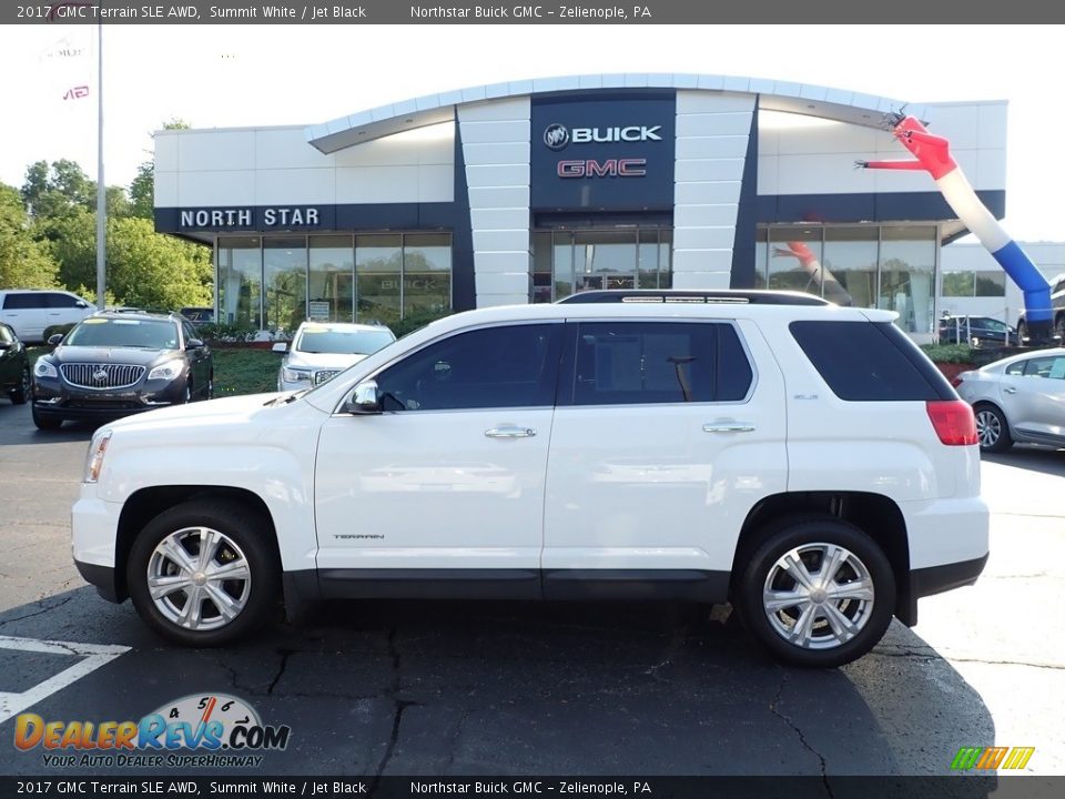 2017 GMC Terrain SLE AWD Summit White / Jet Black Photo #13