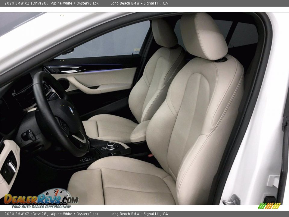 2020 BMW X2 sDrive28i Alpine White / Oyster/Black Photo #28