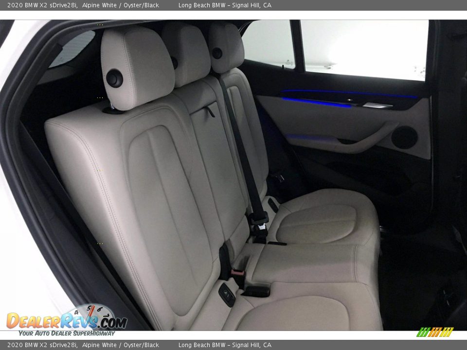 2020 BMW X2 sDrive28i Alpine White / Oyster/Black Photo #29
