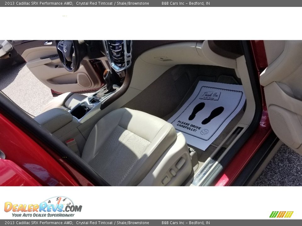 2013 Cadillac SRX Performance AWD Crystal Red Tintcoat / Shale/Brownstone Photo #26