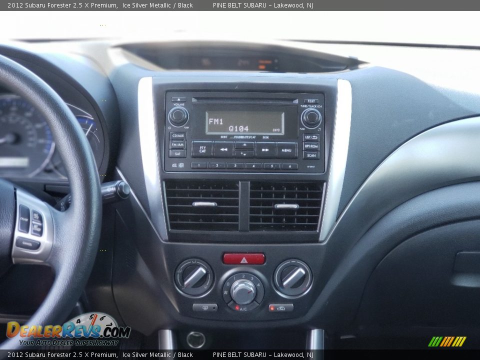 2012 Subaru Forester 2.5 X Premium Ice Silver Metallic / Black Photo #4